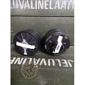 "DRAGGER" GAS MASK FILTERS MADE IN GERMANY NEW