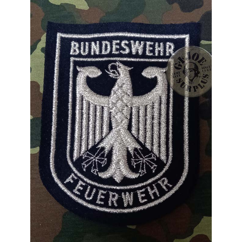GERMAN ARMY "FIREFIGHTERS" PATCH OFF DUTY UNIFORM NEW