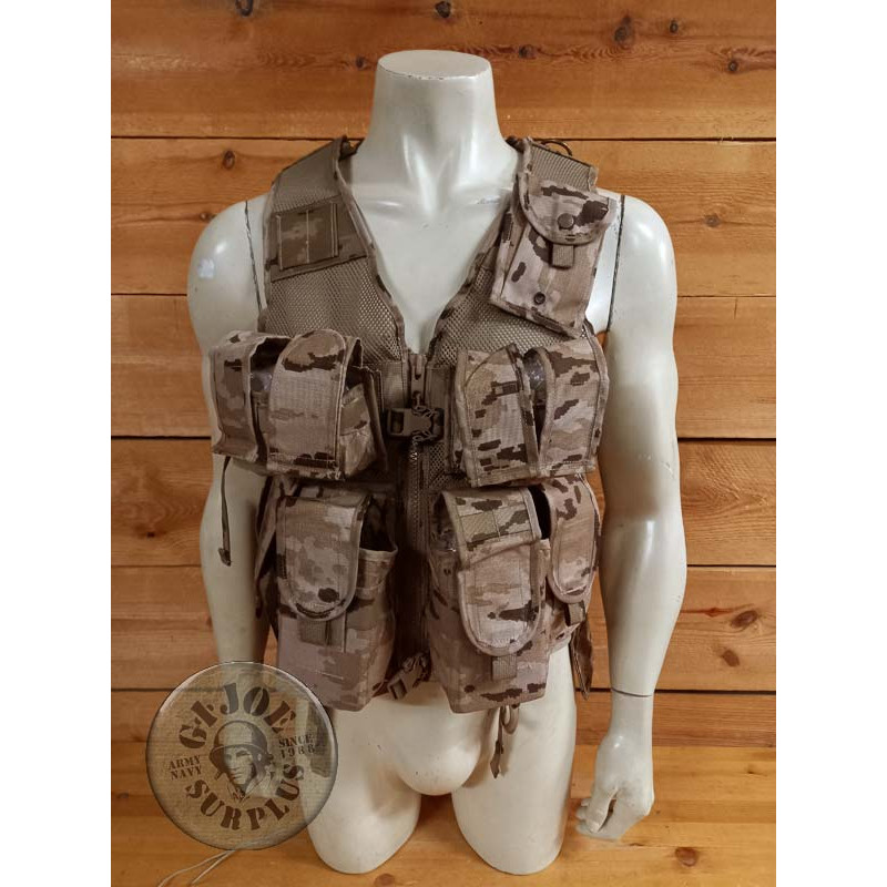 PROTOTYPE!!! SPANISH ARMY COMBAT DESERT VEST NEW  SPANISH MARINES COMBAT DIGITAL DESERT TACTICAL VEST USED SPANISH MARINES COMBA