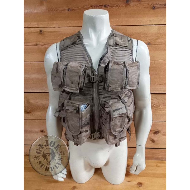 PROTOTYPE!!! SPANISH ARMY COMBAT DESERT VEST NEW  SPANISH MARINES COMBAT DIGITAL DESERT TACTICAL VEST USED