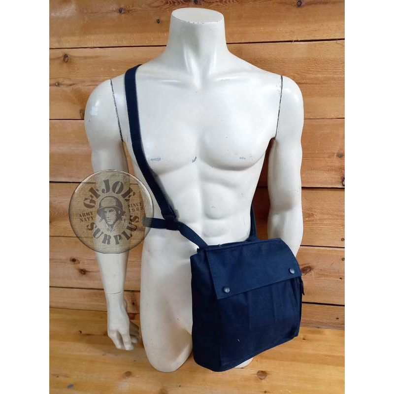 DUTCH POLICE GAS MASK SIDEBAG DUTCH NAVY GAS MASK SIDEBAG AS NEW