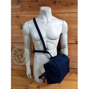 DUTCH POLICE GAS MASK SIDEBAG DUTCH NAVY GAS MASK SIDEBAG AS NEW