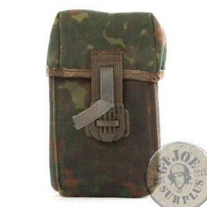 GERMAN ARMY HK FLECKTARN COMBAT SYSTEM AMMO POUCH NEW GERMAN ARMY HK FLECKTARN COMBAT SYSTEM AMMO POUCH USED CONDITION
