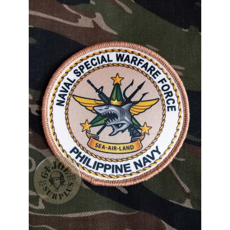 TAIWAN!!! UDT TAIWAN SEALS GROUP VELCRO PATCH PHILIPPINES SEALS!!! NAVAL SPECIAL WARFARE FORCE VELCRO PATCH NEW
