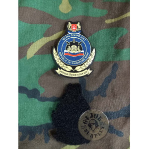 TSINGAPORE!!! PARCHE VELCRO "NAVAL DIVING UNIT" CON VELCRO NUEVOS NUEVOS
