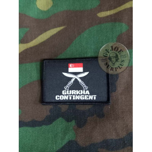 TSINGAPORE!!! PARCHE VELCRO "NAVAL DIVING UNIT" CON VELCRO NUEVOS NUEVOS SINGAPORE!!! PARCHE VELCRO "GURKHA CONTINGENT" CON VELC