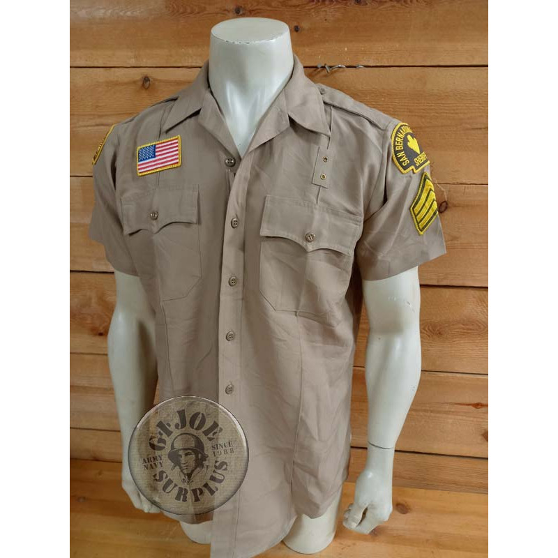 PIEZA UNICA NAM!!! CAMISA M/LARGA ALGODON "US ARMY 1975"