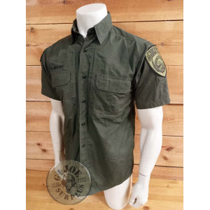 PIEZA UNICA NAM!!! CAMISA M/LARGA ALGODON "US ARMY 1975"