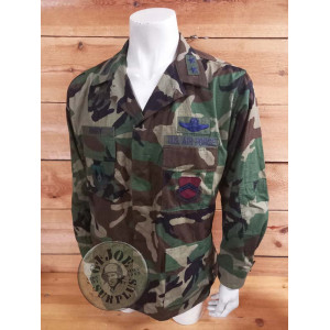 GENERAL USAF!!! JAQUETA BDU WOODLAND USAF LARGE REGULAR