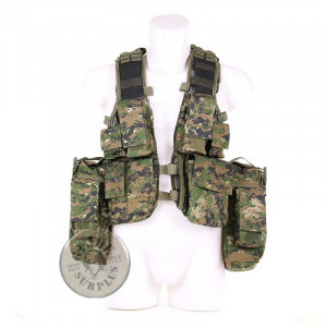 CHALECO TACTICO "MISSION CHEST RIGG" COLOR COYOTE