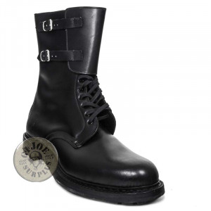 BOTAS ORIGINALES EJERCITO ITALIA CUARTEL FORRADAS NUEVAS BOTAS HEBILLA ORIGINALES EJERCITO ITALIA NUEVAS