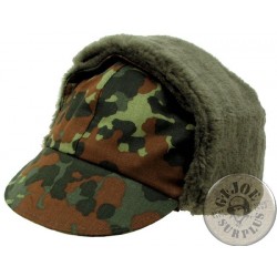 GORRA INVIERNO EJERCITO ALEMAN CAMO FLECKTARN COMO NUEVAS