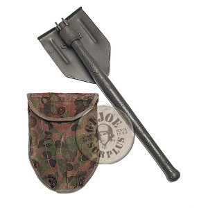 CZECH COMUNIST ARMY SHOVEL+COVER USED AUSTRIAN ARMY SHOVEL+COVER USED