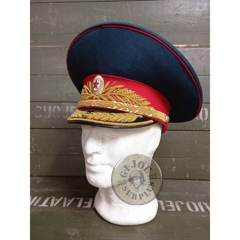 MARISCAL URSS!!! GORRA PLATO UNION SOVIETICA MARISCAL EJERCITO DE TIERRA T59 NUEVA