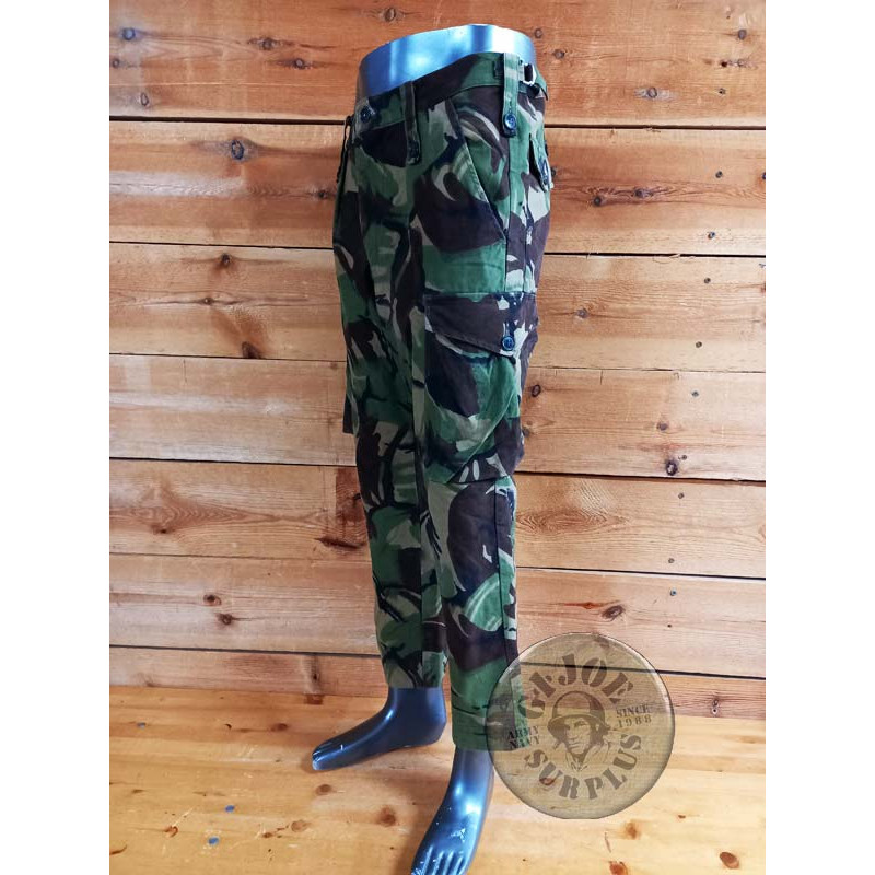 BRITISH ARMY DPM CAMO "M85 TEMPERATE" TROUSERS USED BRITISH ARMY DPM CAMO "M85 TEMPERATE" TROUSERS AS NEW
