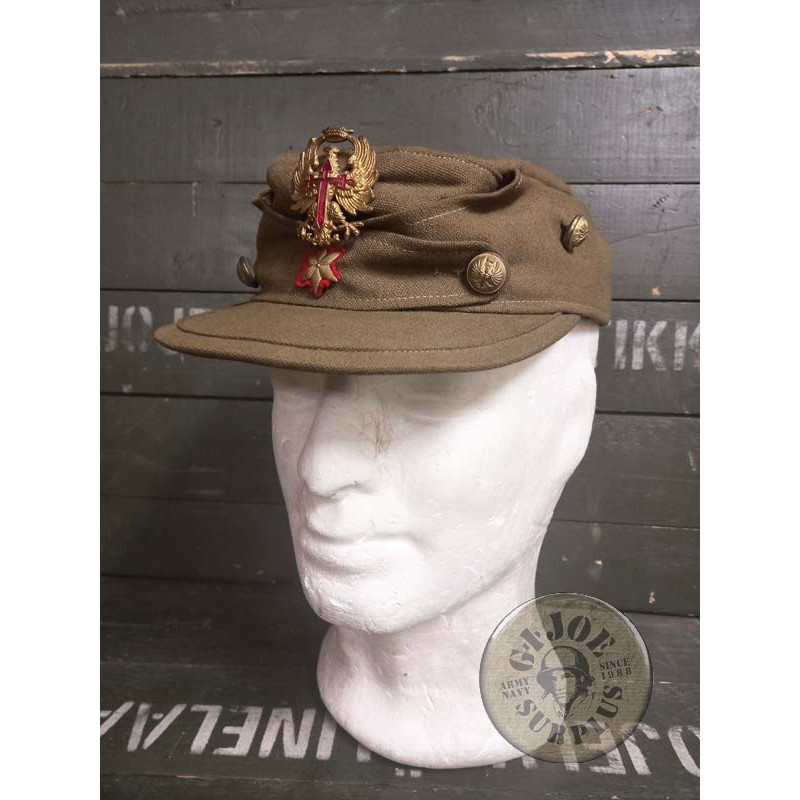 PIEZA UNICA!!! GORRA PLATO M1943 EJERCITO ESPAÑA TENIENTE CORONEL PRE-CONSTITUCIONAL
