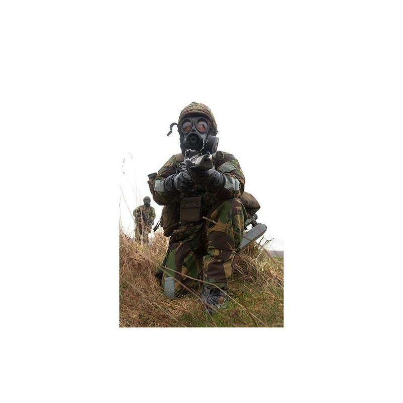 BRITISH ARMY NBC DETECTION KIT /DETECTOR PAPER