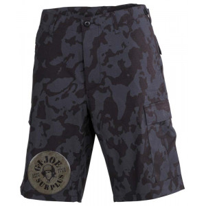 SHORT "CARGO BDU" CAMO SKY BLUE