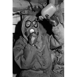 MASCARAS ANTIGAS "M17A2" US ARMY DATADAS 1969 COMO NUEVAS