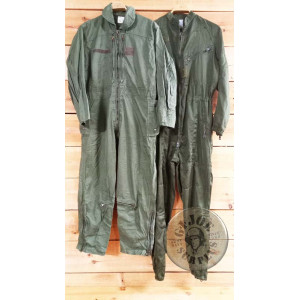 GERMAN ARMY TANK COVERALLS OLIVE GREEN USED CONDITION
