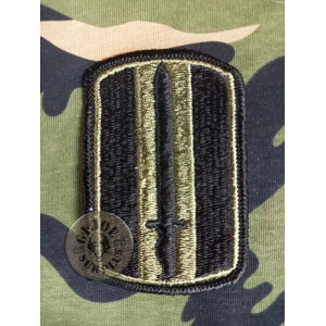 PARCHES GENUINOS US ARMY "163RD ARMORED CAVALRY BRIGADE" VERDE OLIVA NUEVOS PARCHES GENUINOS US ARMY "193RD INFANTRY BRIGADE" VE