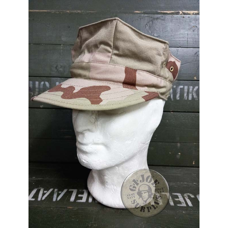 USMC CAP MARPAT WOODLAND NEW-AS NEW US MARINE CORPS CAP DESERT NEW
