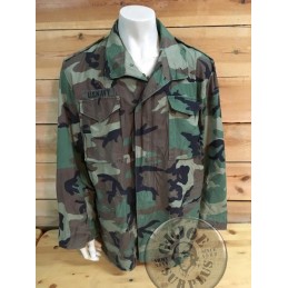 CHAQUETA M65 CAMO WOODLAND US ARMY USADAS