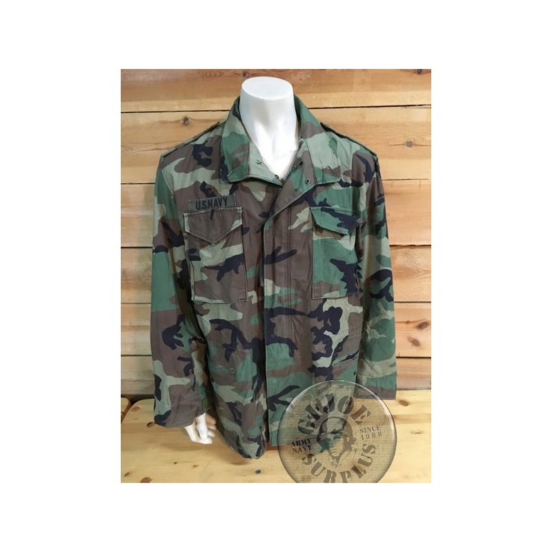 CHAQUETA M65 CAMO WOODLAND US ARMY USADAS