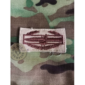 PEGAT "COMBAT ACTION BADGE" US ARMY DESERT