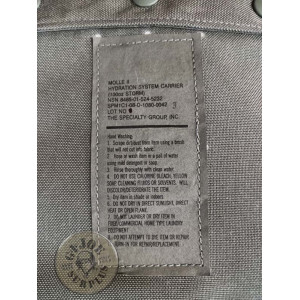 CAMELBAG US ARMY "STORM" 3 LITROS FOLIAGE GREEN NUEVAS EN SUS BOLSAS