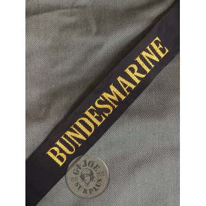 GERMAN BUNDESMARINE SAILORS CAP HEADBAND