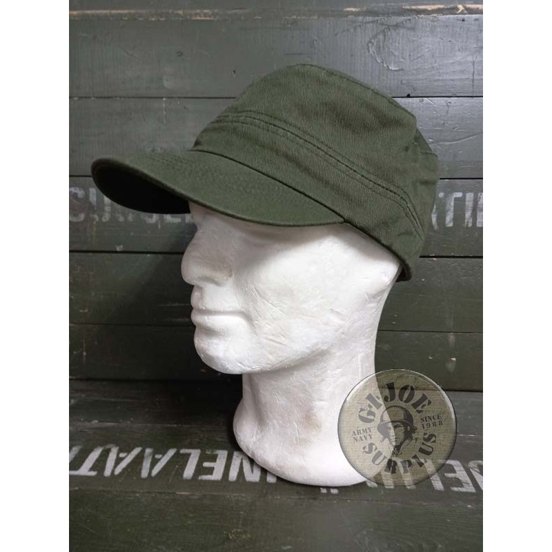 BDU CAP REPRO "COTTON" BLACK COLOUR BDU CAP REPRO "COTTON" OLIVE GREEN COLOUR