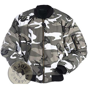 CHAQUETA PILOTO MA1 "BOMBER CAMO" URBAN