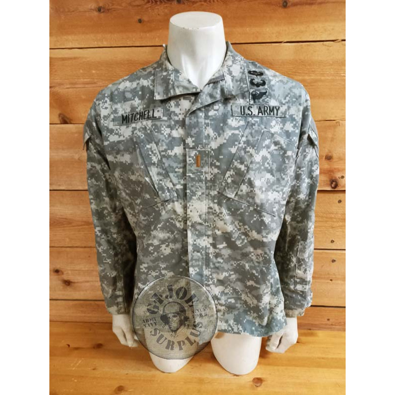 PEÇA UNICA!!! JAQUETA ACU CAMUFLATGE AT DIGITAL US ARMY "TINENT"
