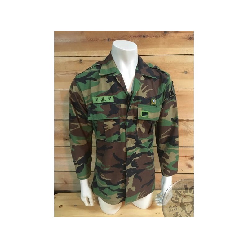 CHAQUETILLA CAMO WOODLAND ROKA KOREA DEL SUR /PIEZA UNICA