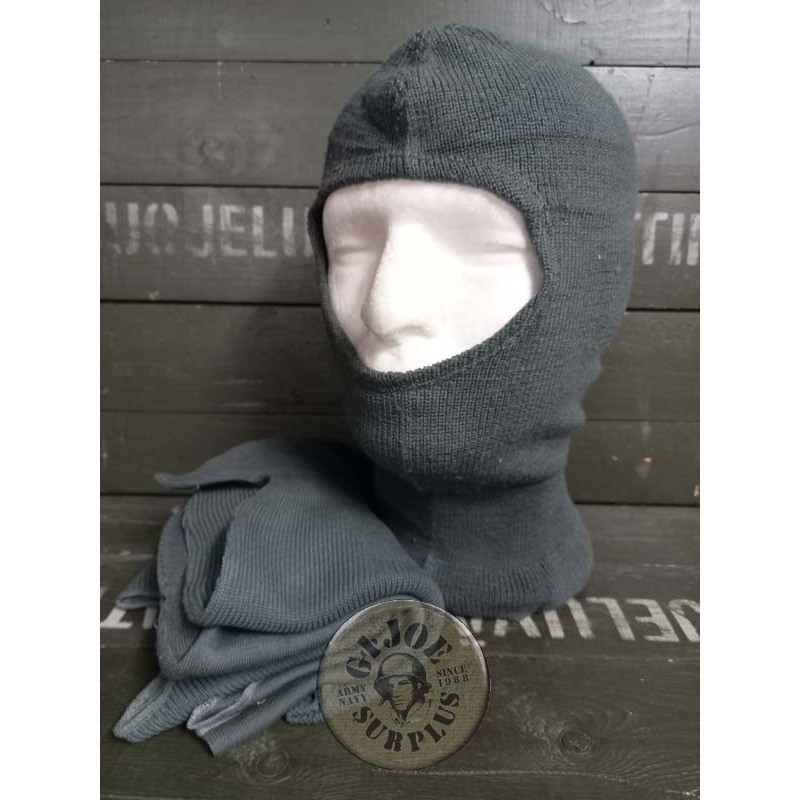 SWISS ARMY GREY ROUND NECK NEW SWISS ARMY GREY ROUND NECK AS NEW SWISS ARMY GREY BALACLAVA AS NEW
