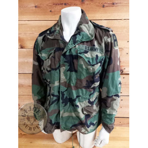 JAQUETA M65 CAMUFLATGE WOODLAND "1ST AVIATION BRIGADE" MEDIUM SHORT