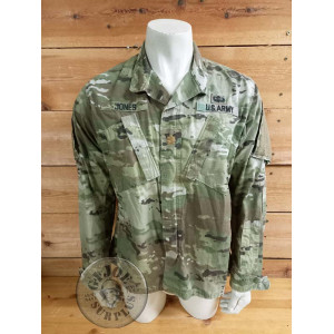 PIEZA UNICA!!! CHAQUETILLA ACU CAMO OCP MULTICAM US ARMY CON PARCHES MEDIUM LONG CHAQUETILLA ACU CAMO OCP MULTICAM US ARMY CON P