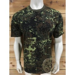 CAMISETA M/CORTA ALGODON CAMO FLECKTARN ALEMAN