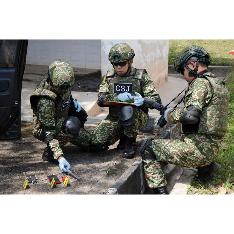 JAQUETES COMBAT EXERCIT MALAYSIA CAMUFLATGE DIGITAL