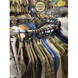 CARNAVAL!! CAMISAS MILITARES M/CORTA X10 EUROS/PIEZA!!! HALLOWEEN!!! CAMISAS MILITARES M/CORTA X10 EUROS/PIEZA!!!