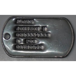 CHAPA IDENTIFICACIÓN "DOG TAG"