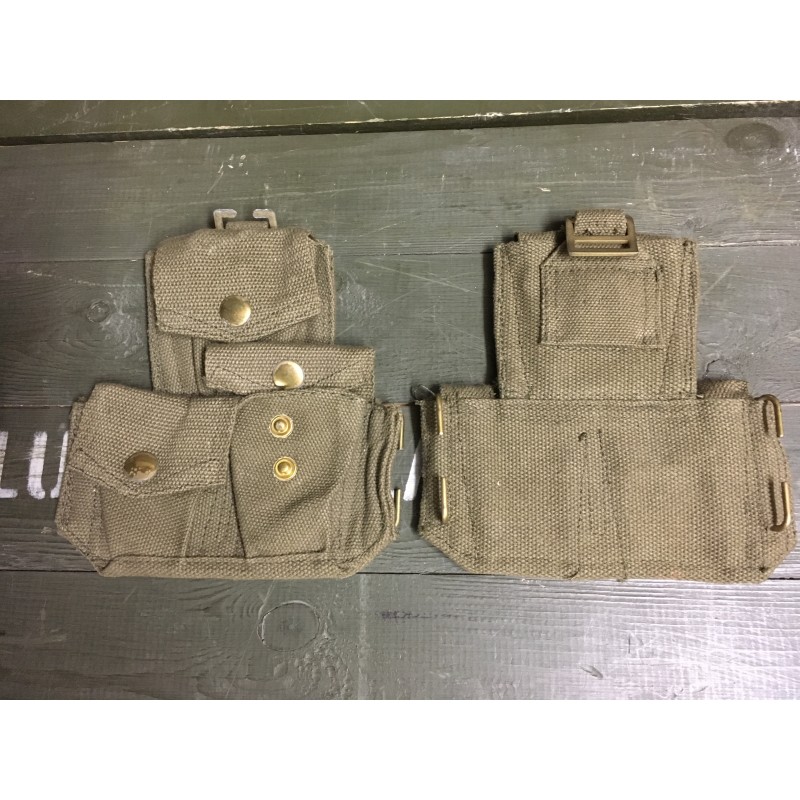 FUNDA TRIPLE PEINES 303. EJERCITO CANADIENSE 2GM NUEVOS DATADOS