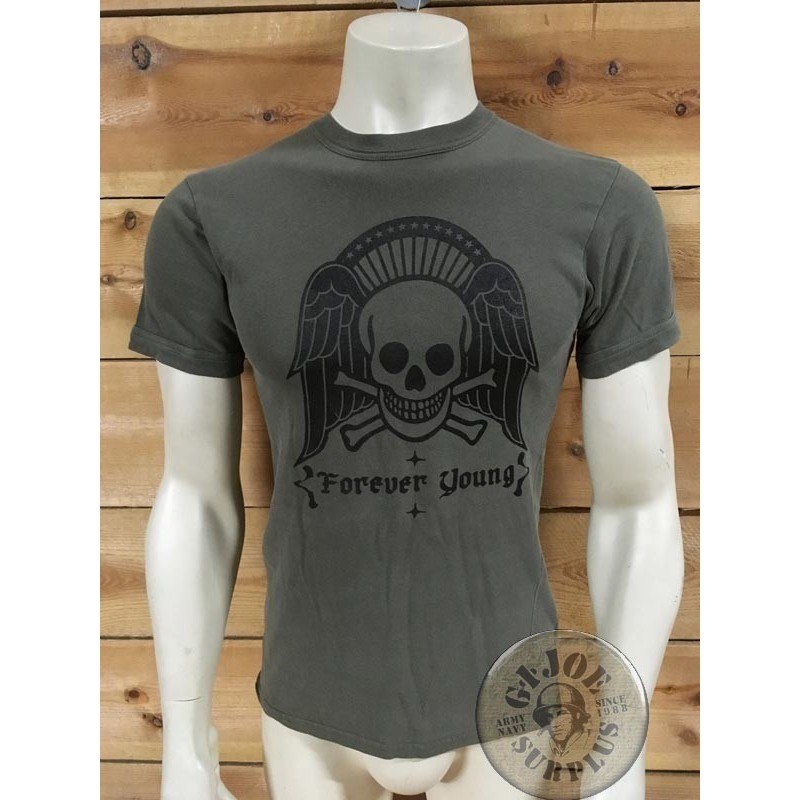 CAMISETA M/C RECICLADAS IMPRESAS "GIJOE YOUNG"