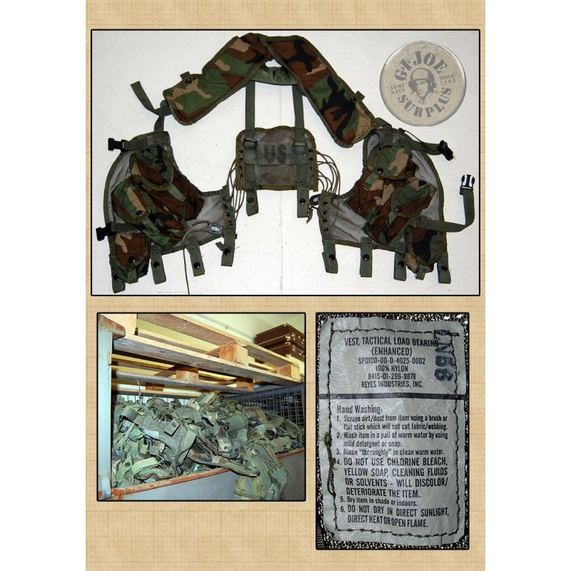 CHALECO TACTICO US ARMY "LBV"  NUEVOS
