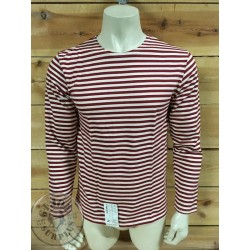CAMISETA M/LARGA RALLAS "TELNYASHKA"  ROJO