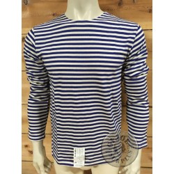 CAMISETA M/LARGA RALLAS "TELNYASHKA"  AZUL CELESTE