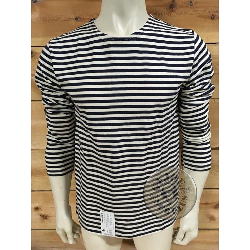 CAMISETA M/ LARGA RALLAS "TELNYASHKA" AZUL NAVY