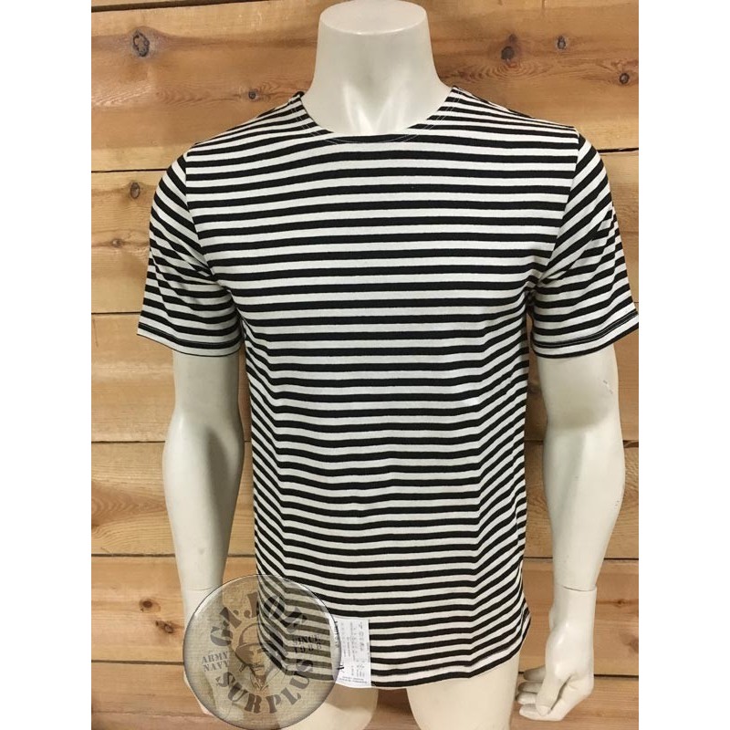 CAMISETA M/ CORTA RALLAS "TELNYASHKA"  NEGRO