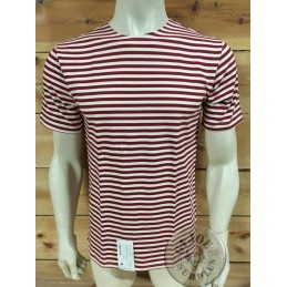 CAMISETA M/ CORTA RALLAS "TELNYASHKA"  ROJO